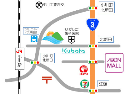 DANRAN研究所周辺地図