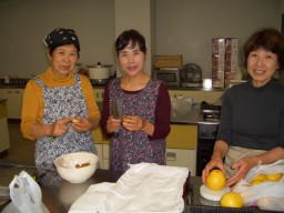 フルーツジャムを作りますよ